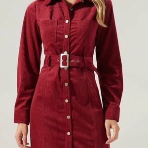 Sugar Lips Corduroy Dress